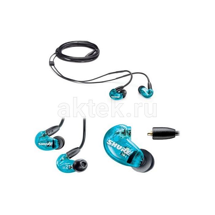 Внутриканальные наушники SHURE SE215SPE-B-UNI-EFS 2