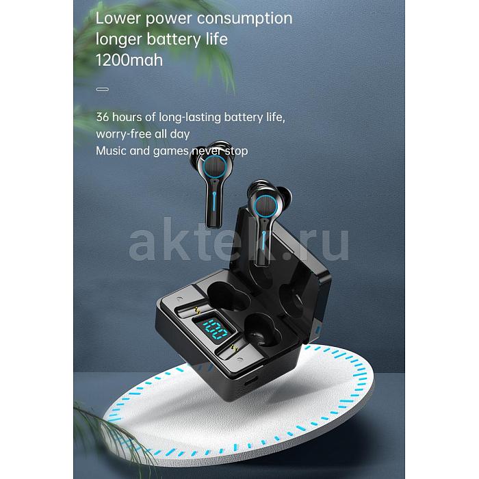 Беспроводные наушники Wireless headset M37 черный 6