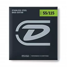 Dunlop DBS55115 Stainless Steel комплект струн, калибр 55-115