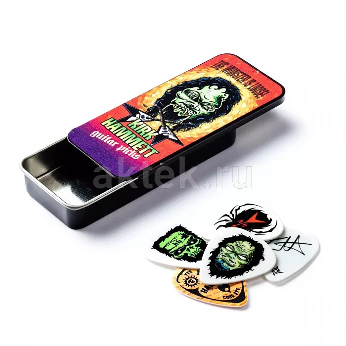 Dunlop KH01T088 Kirk Hammett The Monster набор медиаторов, 6 шт