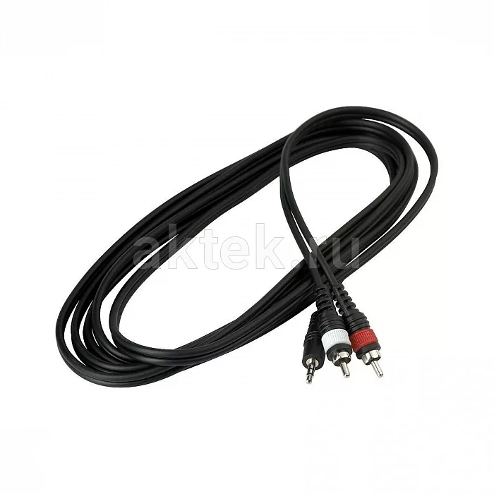 Rockcable RCL 20904 D4 кабель Jack 3,5–RCA, 3 м 2