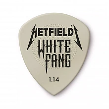 Dunlop PH122R114 Hetfield's White Fang Custom медиаторы, 1,14 мм, Flow