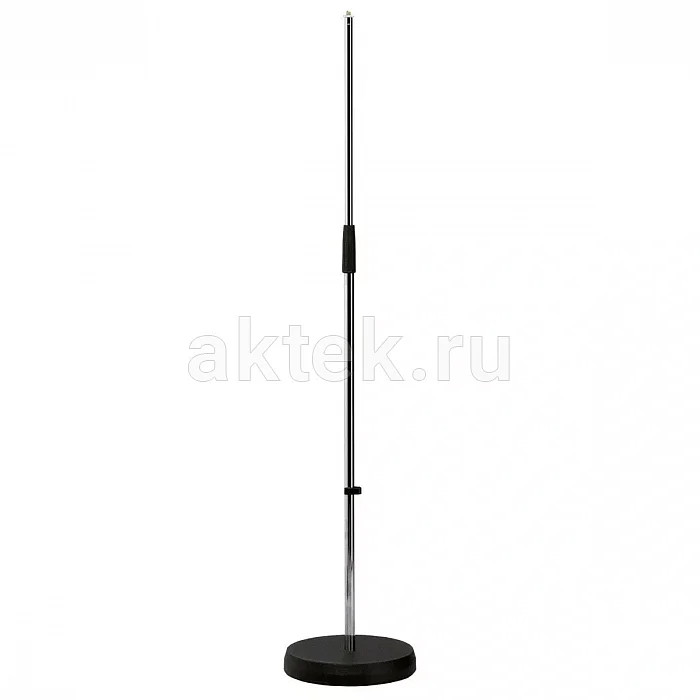 K&M 26000-300-02 прямая микрофонная стойка, 870–1565 мм, чугунное основание
