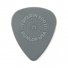 Dunlop 450P071 Delrin 500 Primegrip 12Pack медиаторы, 0,71 мм