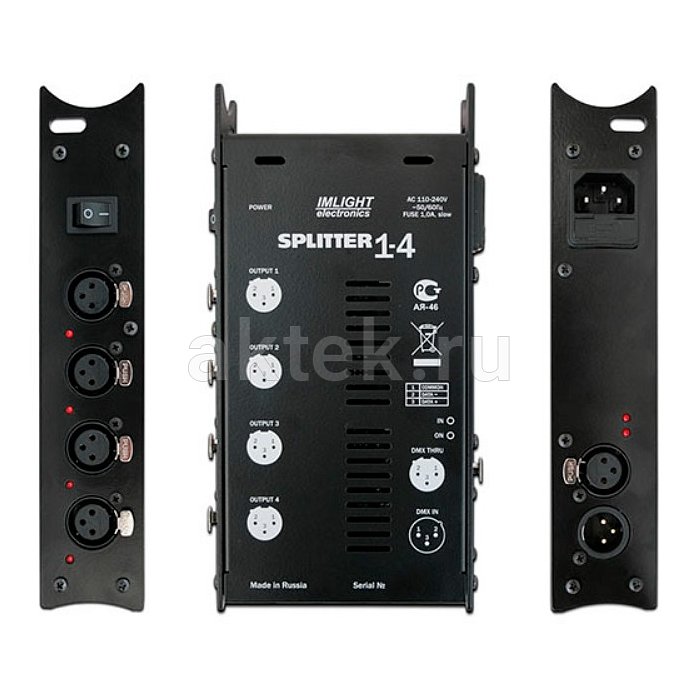 DMX сплиттер Imlight SPLITTER 1-4