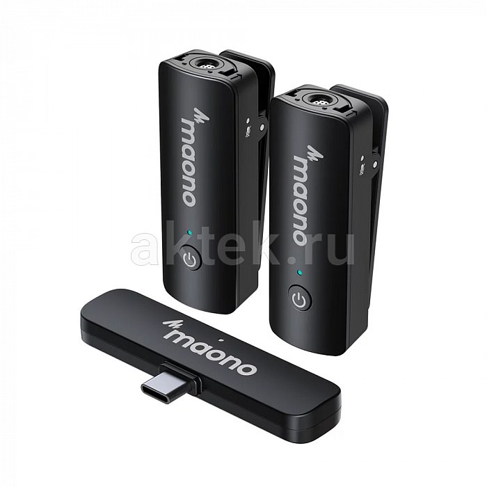 Maono WM600 C2 ультракомпактная двухканальная беcпроводная система
