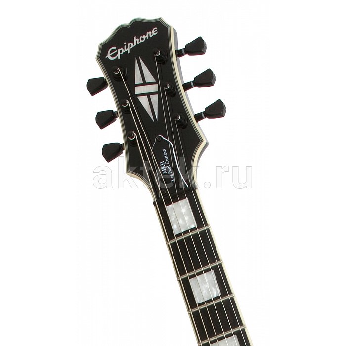Электрогитара EPIPHONE LTD MATT HEAFY SIGNATURE LES PAUL CUSTOM EBONY 3