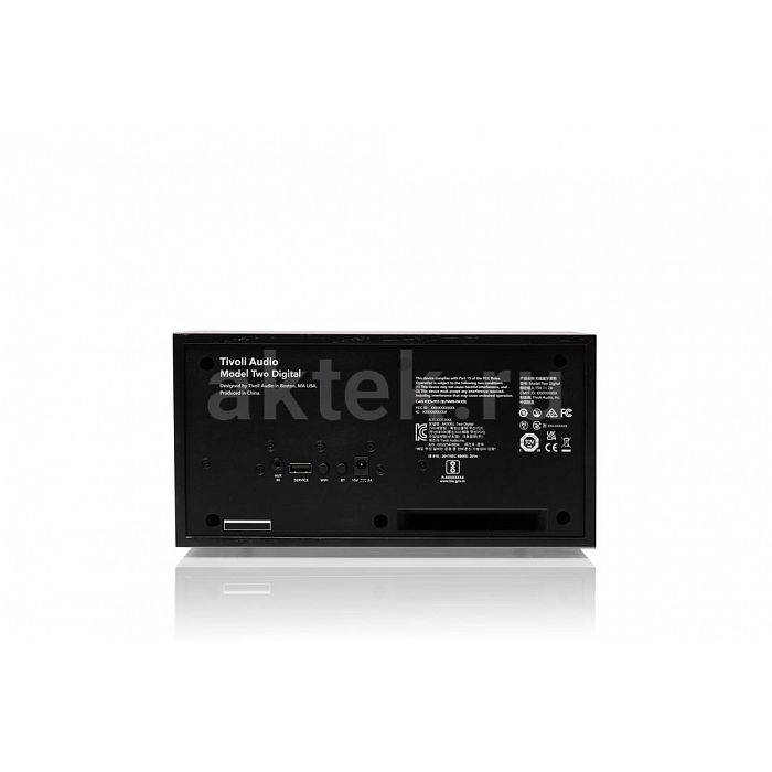 Tivoli Model Two Digital Black/Black активная сетевая колонка 3,5дюйма/20Вт Wi-Fi 3