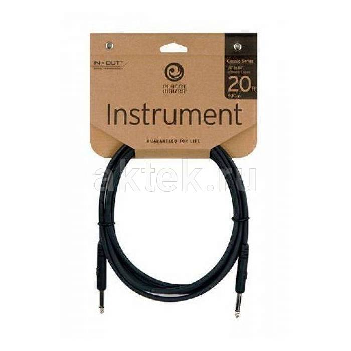 Кабель инструментальный D’Addario PW-CGT-20 3