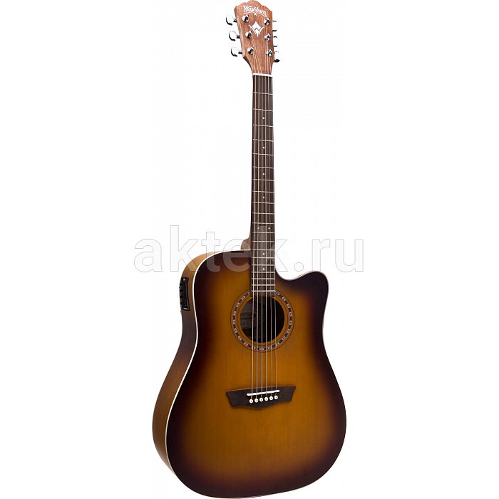 Электроакустическая гитара Washburn WD7SCE-ACSM 3