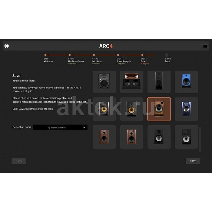 Программное обеспечение IK Multimedia ARC Studio 4 9