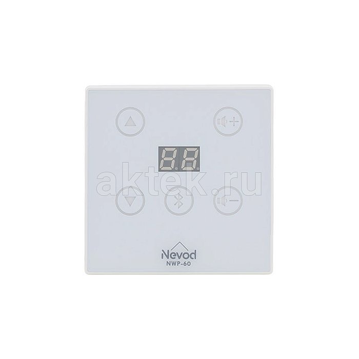 NEVOD NWP-60 панель управления трансляционной системой, рэковый монтаж, Bluetooth