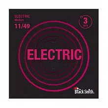 BlackSmith Electric Medium 11/49 3 Sets струны для электрогитары, 11-49