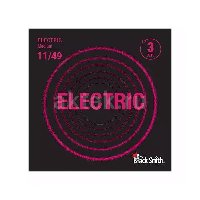 BlackSmith Electric Medium 11/49 3 Sets струны для электрогитары, 11-49