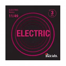 BlackSmith Electric Medium 11/49 3 Sets струны для электрогитары, 11-49