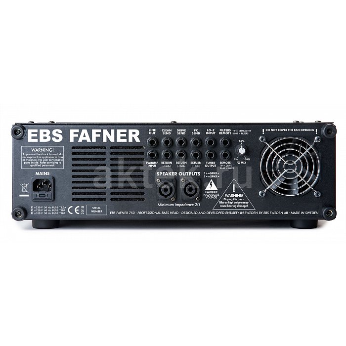 Басовый усилитель EBS Fafner II 2