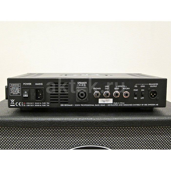 Басовый усилитель EBS Reidmar 250 3