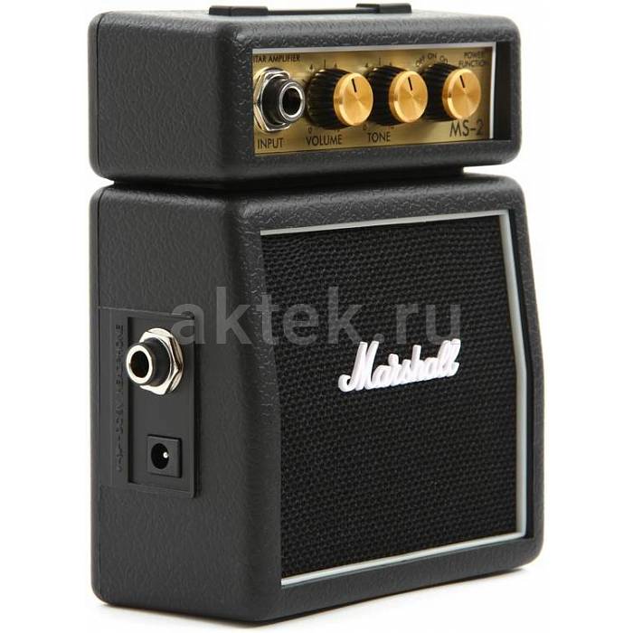 Транзисторный гитарный комбо MARSHALL MS-2 MICRO AMP (BLACK) 6