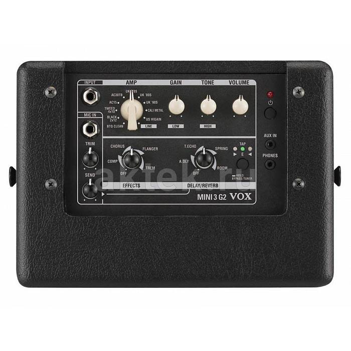 Гитарный комбоусилитель VOX MINI3-G2 Black 2