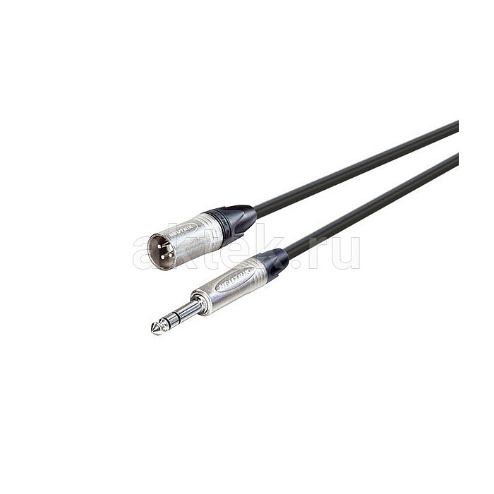 ROXTONE NMXJ240/5 аудиокабель XLR–Jack 6,3, 5 м, 2×0,30 мм²