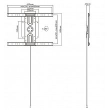 Digis DSM-P5664-Flip кронштейн 37–70″ VESA600×400 до 50кг 2 Digis DSM-P5664-Flip кронштейн 37–70″ VESA600×400 до 50кг 2