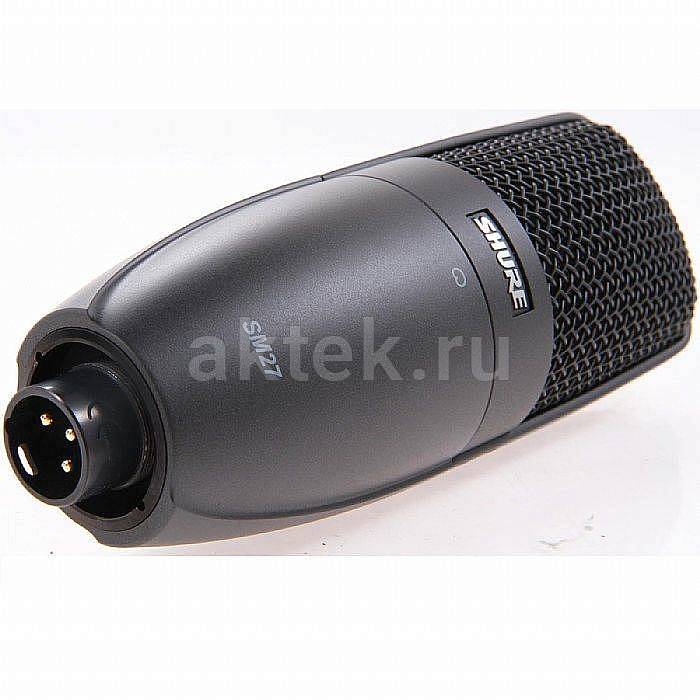 Студийный конденсаторный микрофон SHURE SM27-LC 3
