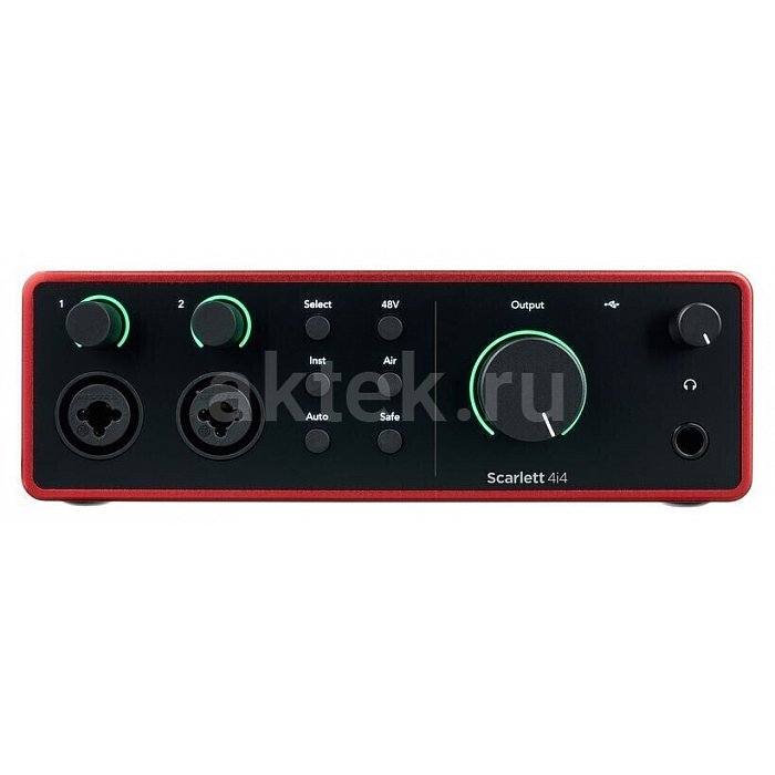 Аудио интерфейс FOCUSRITE Scarlett 4i4 4th Gen 10