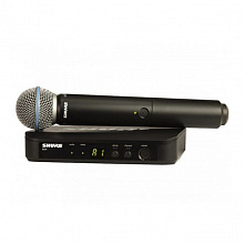 SHURE BLX24E/B58 M17 радиосистема с ручным микрофоном, 662–686 МГц 2