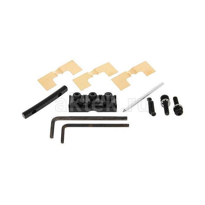 Gotoh FGR-1-B гитарный топлок 41 мм, сквозное крепление, чёрный 2