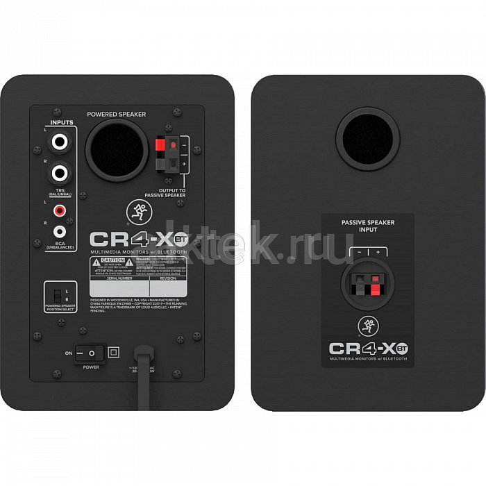Пара активных студийный мониторов MACKIE CR5-X 4