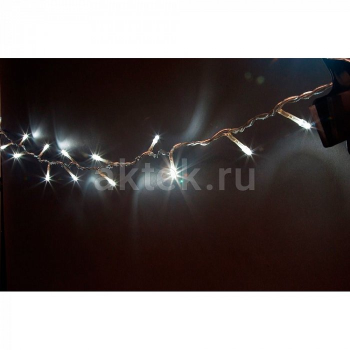 Елочная светодиодная гирлянда CL-03 40led 5000K 3,9м 2