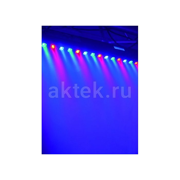 Светодиодная RGB панель Eurolite LED Bar RGB 27/1 black 30° 6