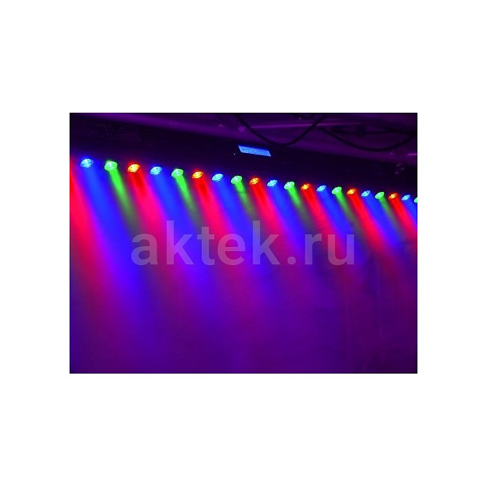 Светодиодная RGB панель Eurolite LED Bar RGB 27/1 black 30° 7