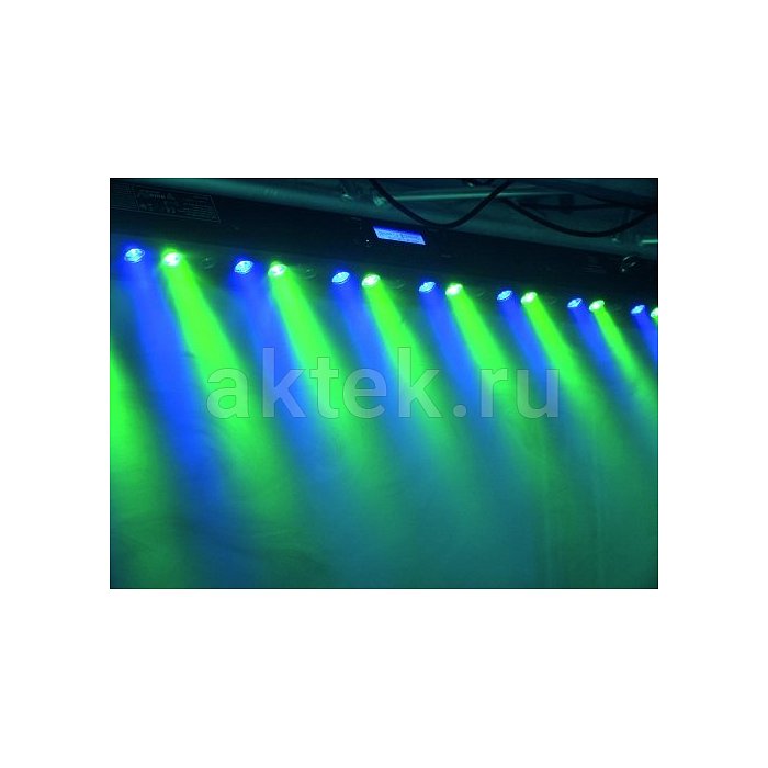 Светодиодная RGB панель Eurolite LED Bar RGB 27/1 black 30° 8