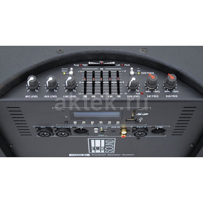 Акустический комплект EUROSOUND FOCUS-1100A-USB 3