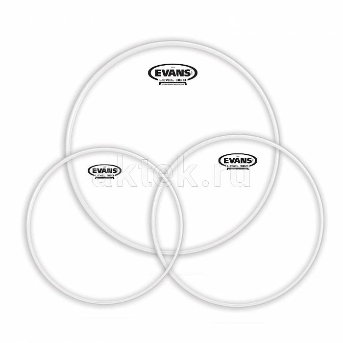 Пластик однослойный EVANS S14H30 14` CLEAR 300 SNARE SIDE 3