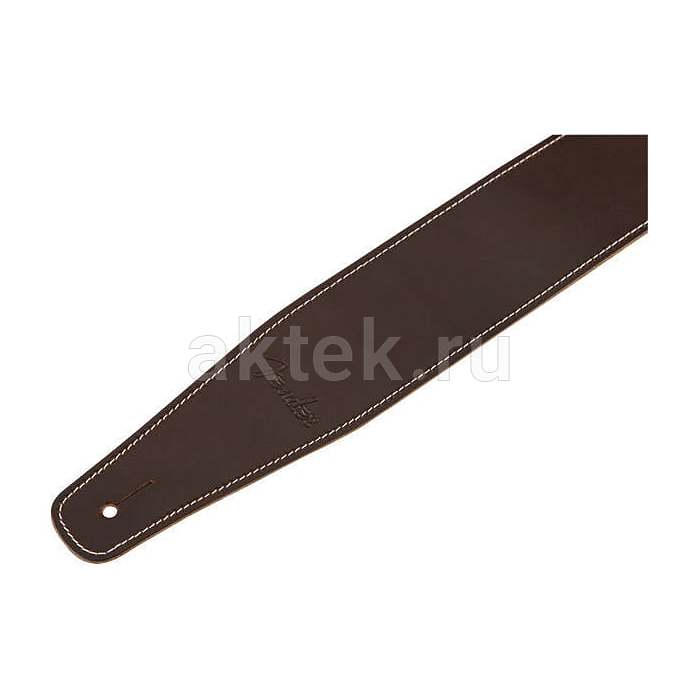 Ремень для гитары FENDER BROKEN-IN LEATHER STRAP BROWN 2.5. 3
