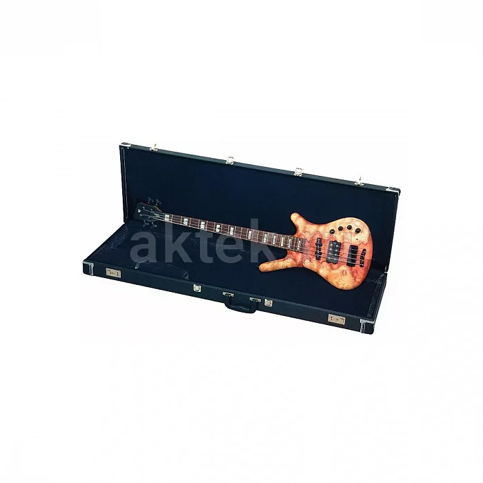 Rockcase RC10605B/4(SB) прямоугольный жёсткий кейс для бас-гитары, деревянный 2