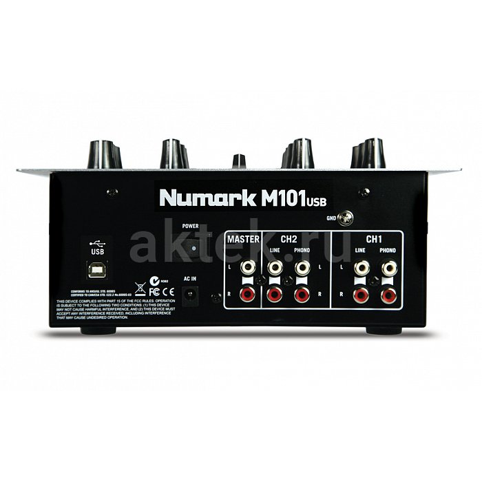 DJ микшер Numark M101USB 3