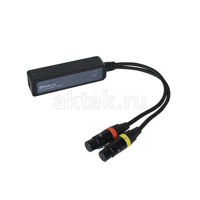 NEVOD DCIN-22P сетевой аудиоконвертер Dante, два XLR-входа 3