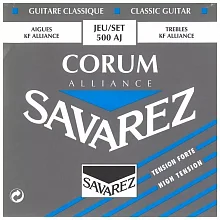 Savarez 500AJ Corum Alliance Blue high комплект струн, высокое