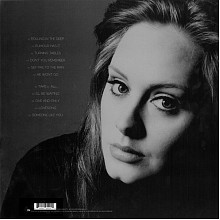 Виниловая пластинка ADELE - 21 180 GRAM BLACK VINYL 12" 2