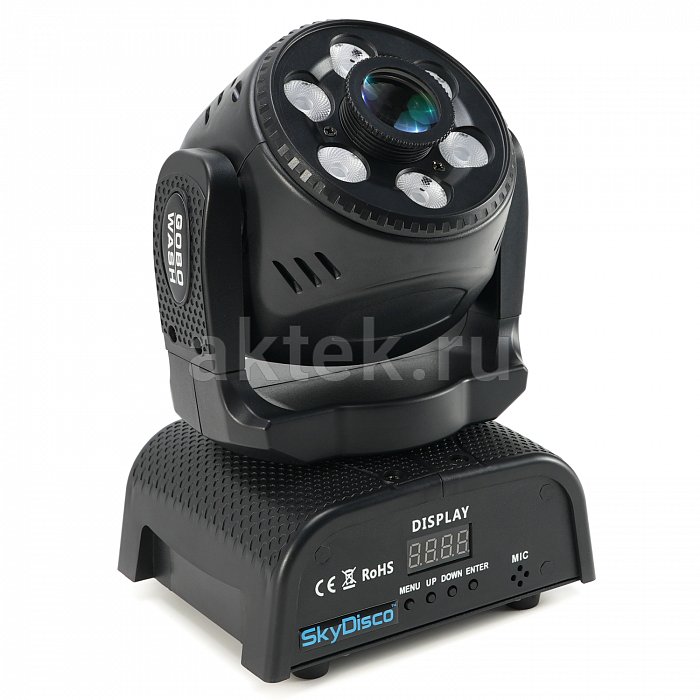 Вращающаяся голова SkyDisco Gobo RGBW 11