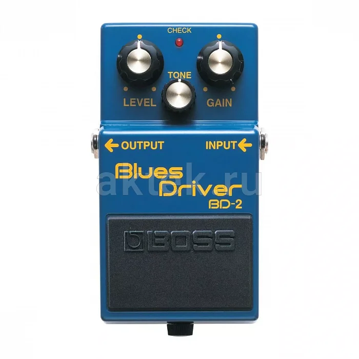 Boss BD-2 Blues Driver педаль лампового овердрайва для блюза/рока