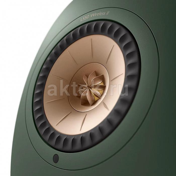 KEF LS50 Wireless II Moss Green полочная акустика, 380 Вт, зелёный 4