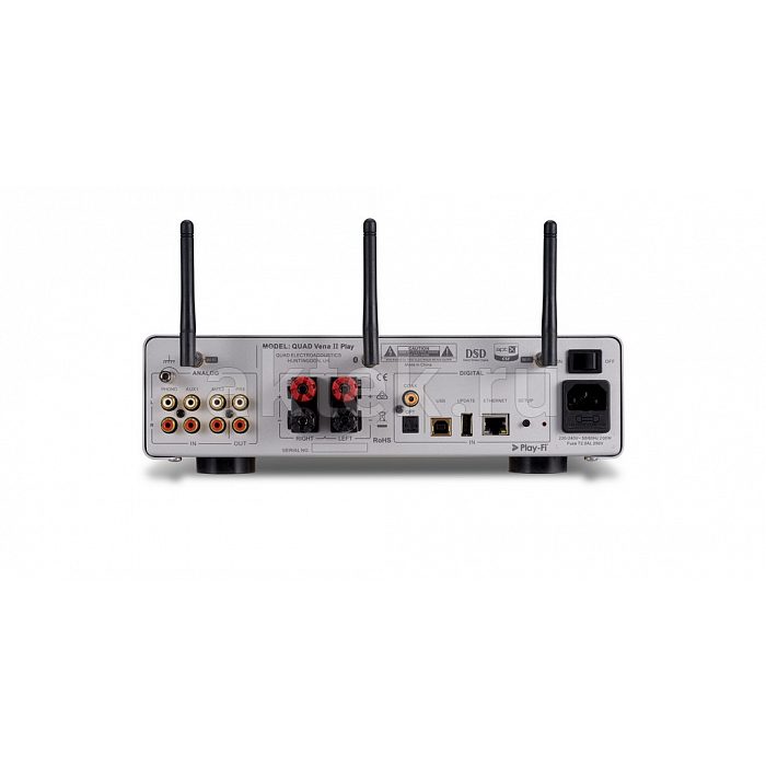 Quad Vena II Play Silver сетевой усилитель, 2×45 Вт 3