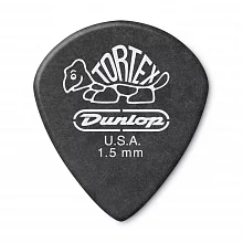 Dunlop 482R150 Tortex Pitch Black Jazz медиаторы, 1,5 мм