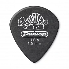 Dunlop 482R150 Tortex Pitch Black Jazz медиаторы, 1,5 мм