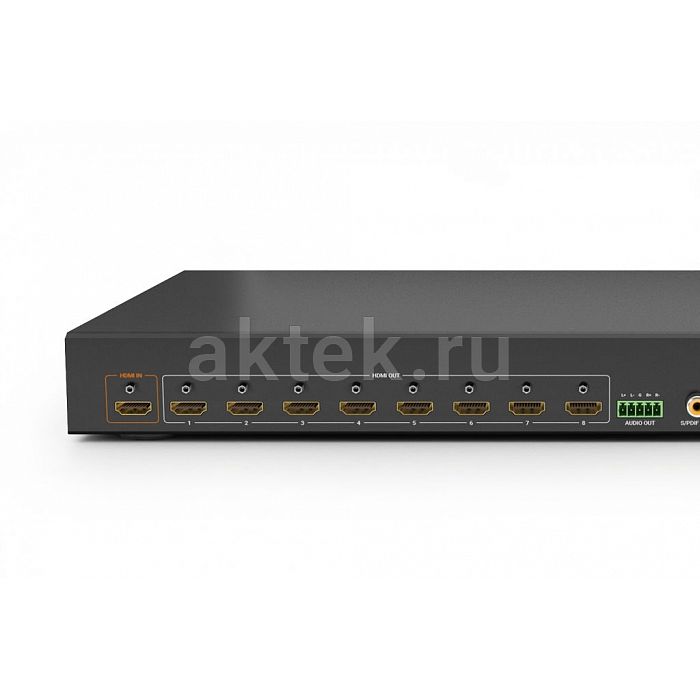 Wyrestorm SP-618 HDMI-разветвитель 1×8, 4K HDR, EDID, деэмбеддер 2