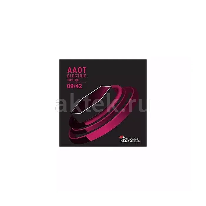 BlackSmith AAOT Electric Extra Light 09/42 комплект струн, калибр 9-42